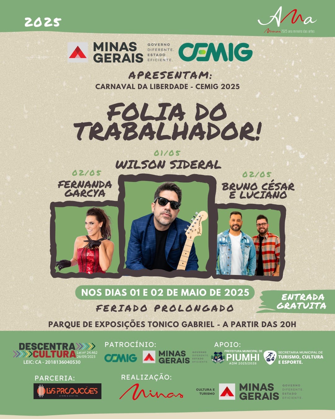 FOLIA DO TRABALHADOR!