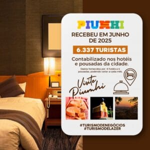 PIUMHI RECEBEU MAIS DE 6 MIL TURISTAS EM JUNHO PIUMHI RECEBEU MAIS DE 6 MIL TURISTAS EM JUNHO