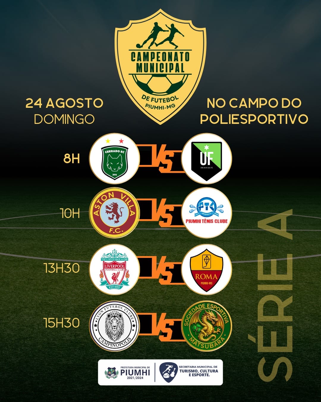 CAMPEONATO MUNICIPAL DE FUTEBOL 2025 COMEÇA NESTE DOMINGO EM PIUMHI CAMPEONATO MUNICIPAL DE FUTEBOL 2025 COMEÇA NESTE DOMINGO EM PIUMHI